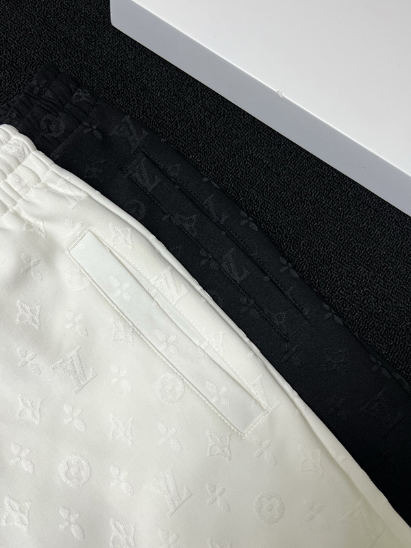 ブランドハーフパンツ素材ディテール